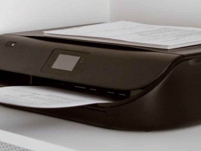 HP DeskJet 4255e All-in-One printer, front view